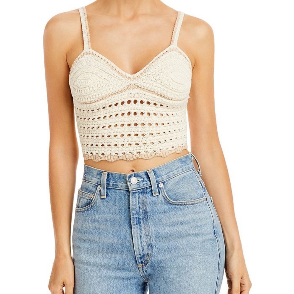 Vintage Havana Crochet Top (Medium)